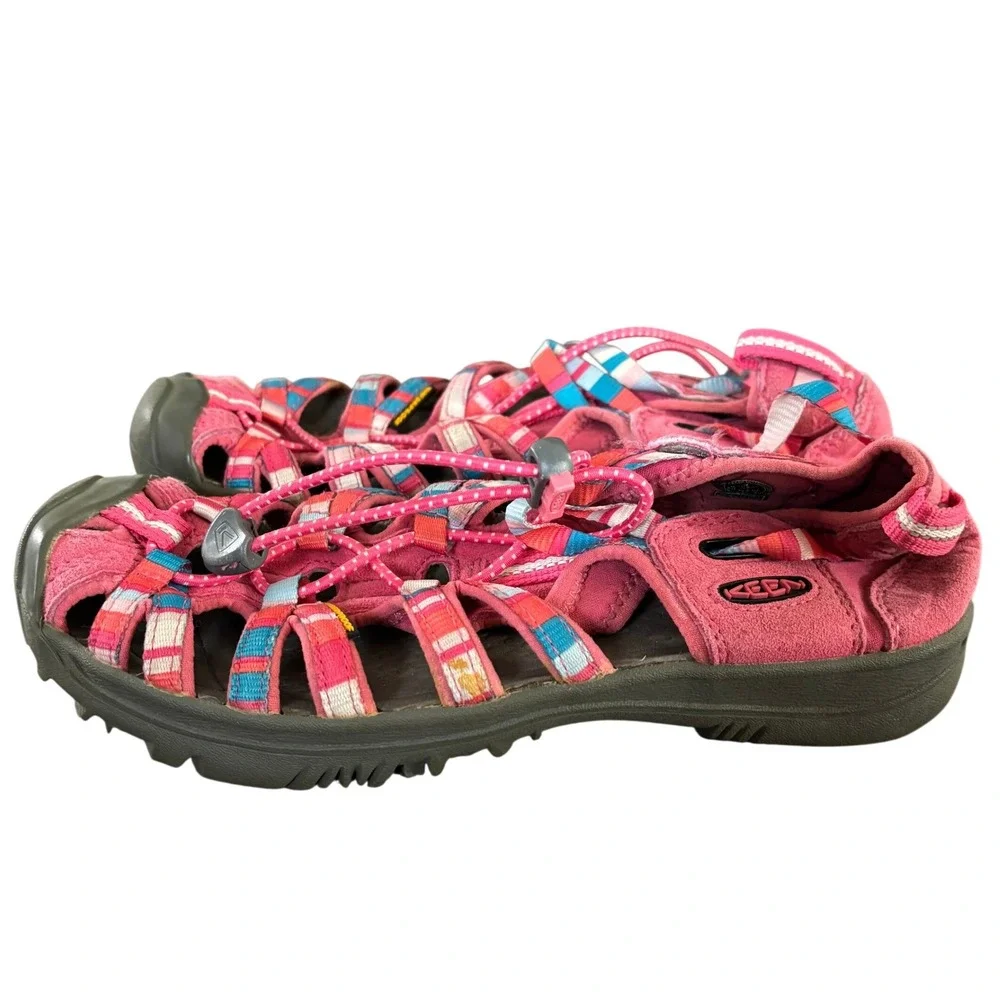 Keen Newport H2 Sport Sandals Big Kids‎ Sz 4 Pink Waterproof